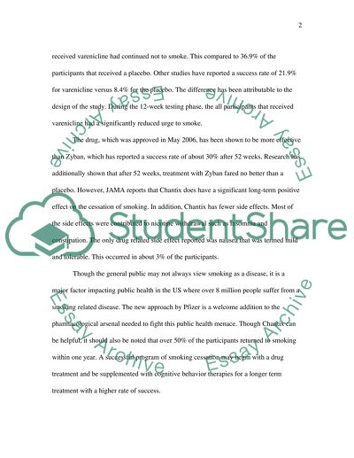 Treatment for Tobacco Use