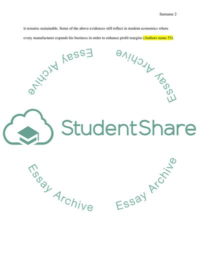 AMERICAN ECONOMIC DEVELOPMENT