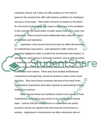 Corporate Social Responsible