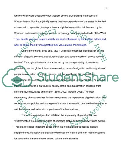 Impact of Globalization on the Socio-Cultural Dynamics Across the Globe