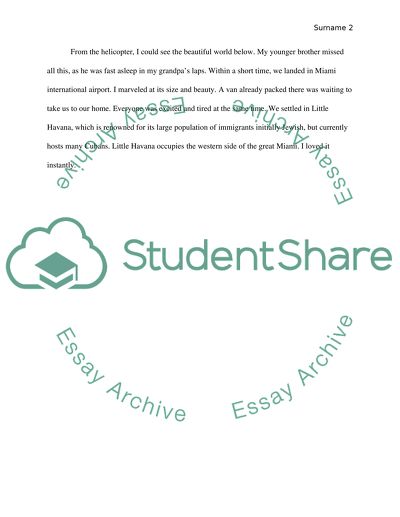 Tell a story of significance to your family. Tell it in scene