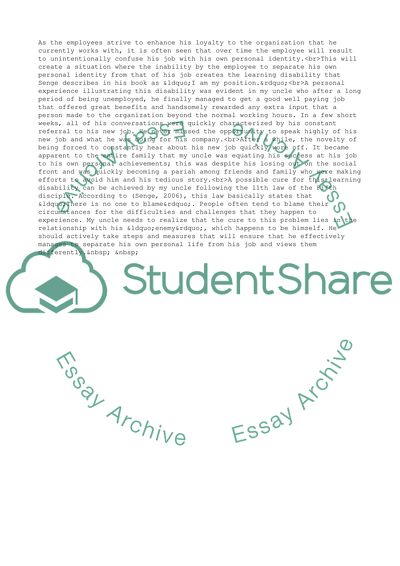 Some of the Possible Learning Disabilities that Face Organizations