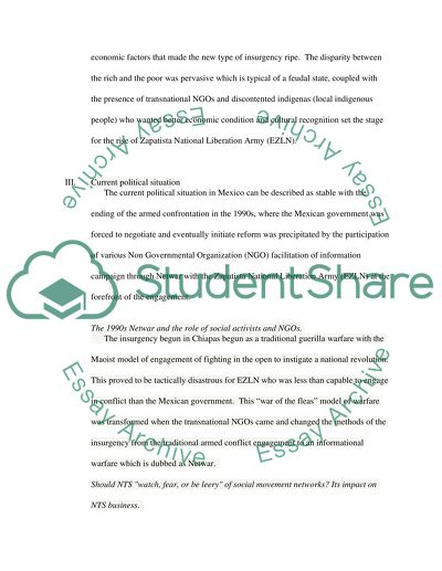 Zapatista Social Netwar