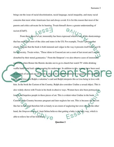 Adventures of Huck Finn