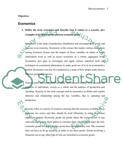 Major Issues on Macroeconomics