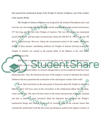 Temple of Artemis at Ephesus