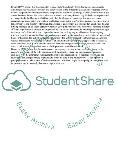 Emergency Management