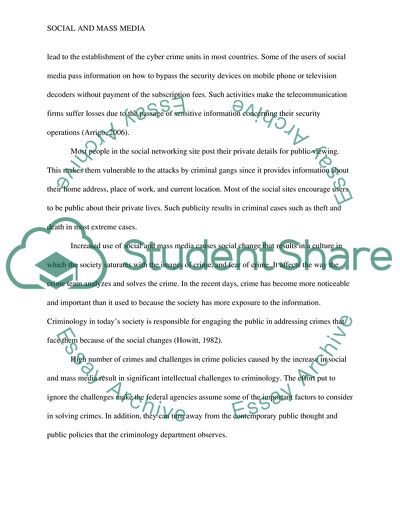 Problems And Challenges That Exist In Crime And Criminology