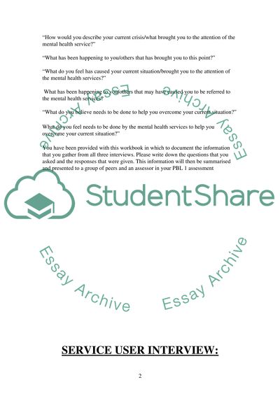 Three Interviews in the Clinical Practice Area