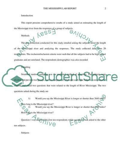 The Mississippi River Lab