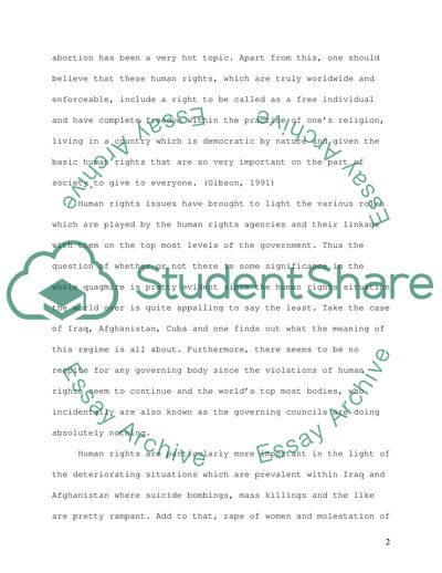 Human Rights Can Not Be Both Universal and Political