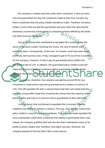 Outline the cases of, the Equitable Life pension scandal and the mis selling of precipice bonds. Comment in both cases on how far these were the consequence of regulatory weeknesses