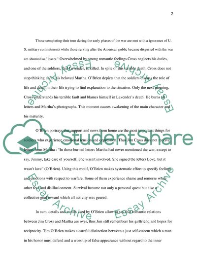 The Things They Carried, by Tim OBrien