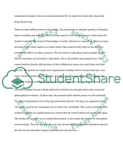 Is Libertarian Paternalism a good idea