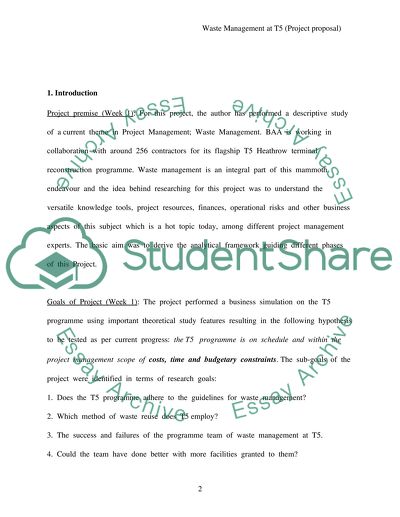 Waste Management Strategy
