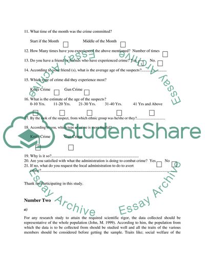 measuring crime essay