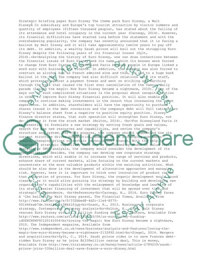 Strategic briefing paper
