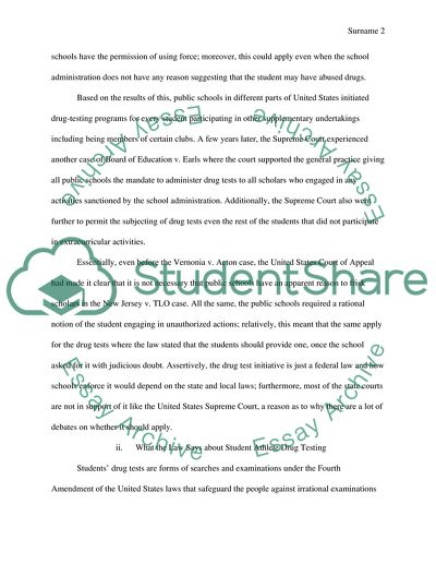 Student Drug Testing Is a Popular Procedure Today