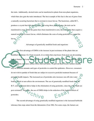 Genetically Mutated Organisms