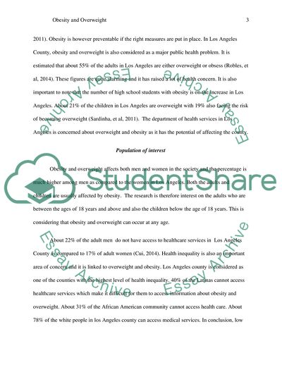 Obesity and Overweight