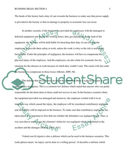 Legal Matters in Business Situations