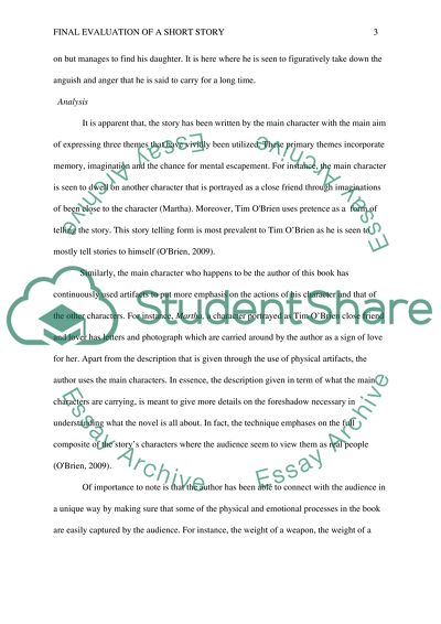 The Thing That They Carried