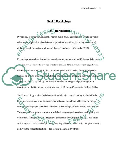 The role of self in the workplace relationships