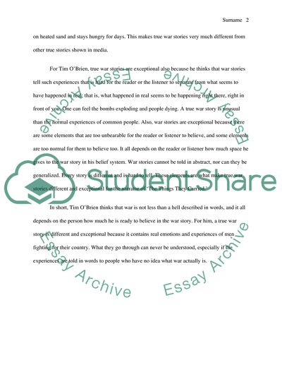 The Things They Carried by Tim OBrien