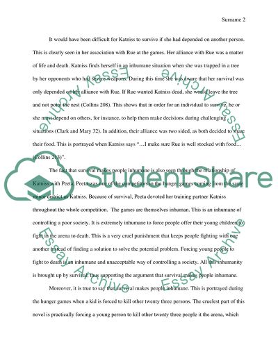 Survive Makes People Inhumane