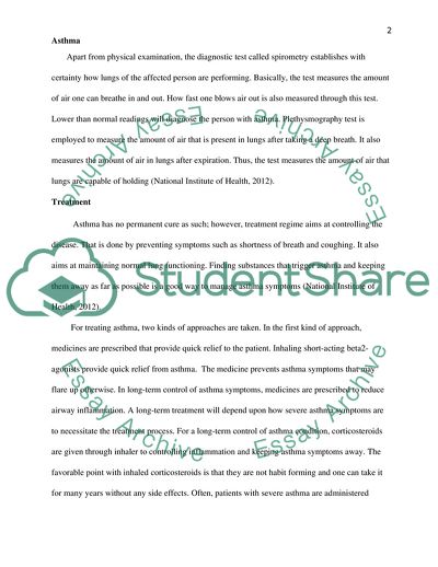 Etiology and Symptoms of Asthma