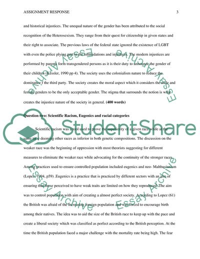 Social Construction of Gender and Discrimination against LGBT People in America Society