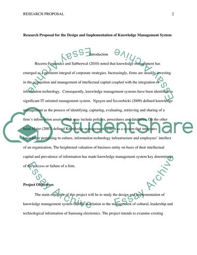 Design and the Implementation of Knowledge Management System