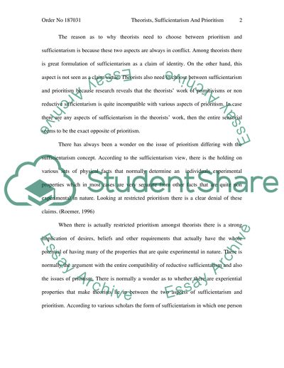 Priority and Positional Goods