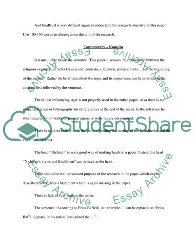 Commentaries for Same Group Members Polished Thesis Draft