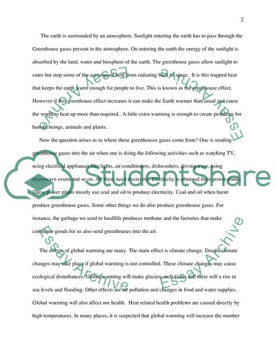 What Needs to Happen in Order to Fix or Slow Down Global Warming