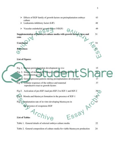 The Effect of Different Growth Factor Supplementation on Blastocyst Culture Media on the Outcome of Pregnancy