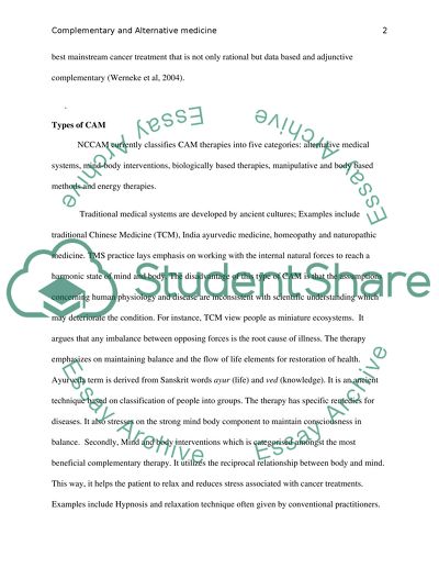 Is Complementary and Alternative Medicine Safe and Effective in Palliative Care