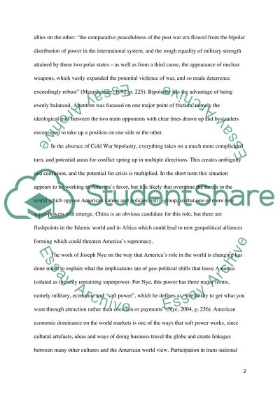 To What Extent Does Asymmetrical Warfare Challenge American Power