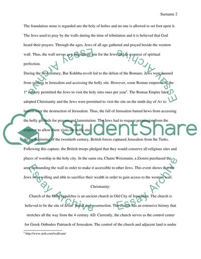 What Is So Important About Jerusalem