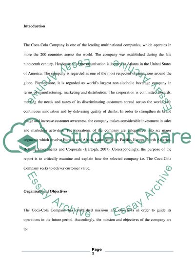 How the Company Seeks To Deliver Customer Value