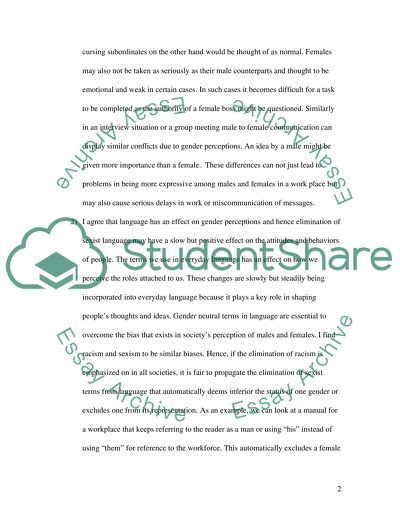 Communication Strategies