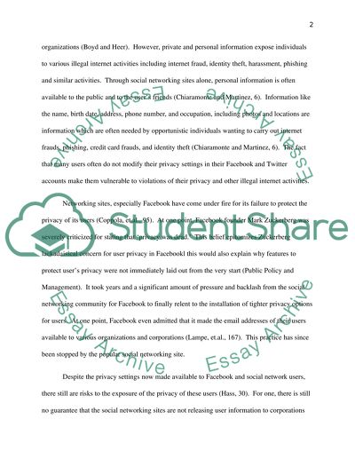 Personal and Private Information Exposures and Opportunities