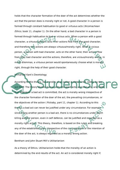 Introduction to Philosophy : What Should I Do