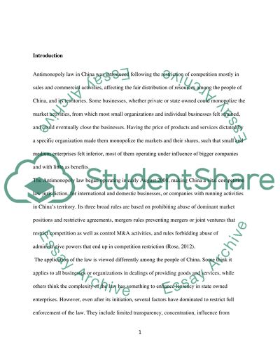 What are the main constraints for the effective enforcement of the antimonopoly law in china
