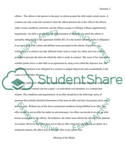 David Contracts Written Project