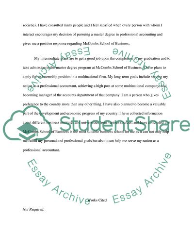 Degree in Professional Accounting