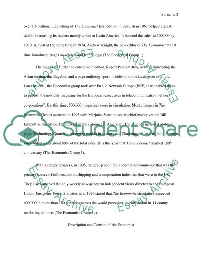 The Economist Magazine