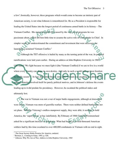 A Military Victory in Vietnam and a Political Defeat at Home