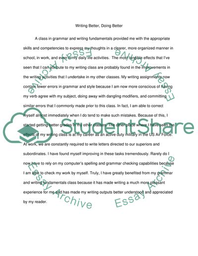 Writing Better, Doing Better