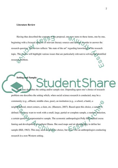 Focused Research Methodology